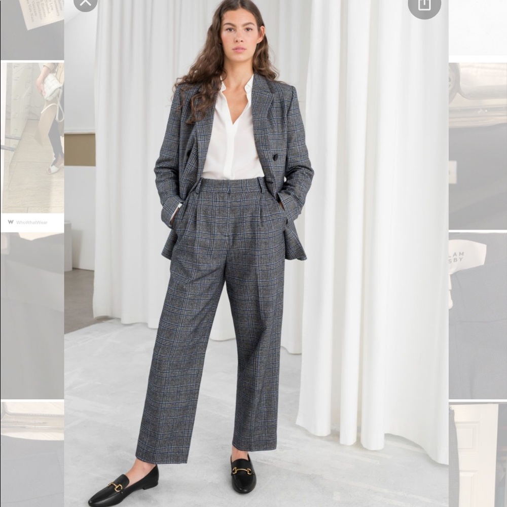 & Other Stories Full Suit- Blazer & Trouse…